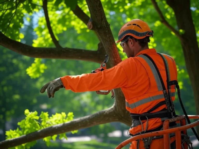 Arbre après élagage à Tours, réalisé par Paysagiste Tours (37)